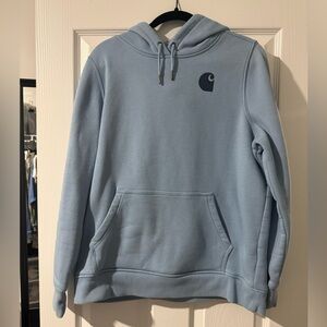 Carhartt Men's Light Blue Hoodie